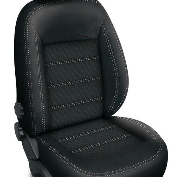 Autopotahy na Citroen C3, od r. 2009 - 2016, Authentic Doblo vlnky černé