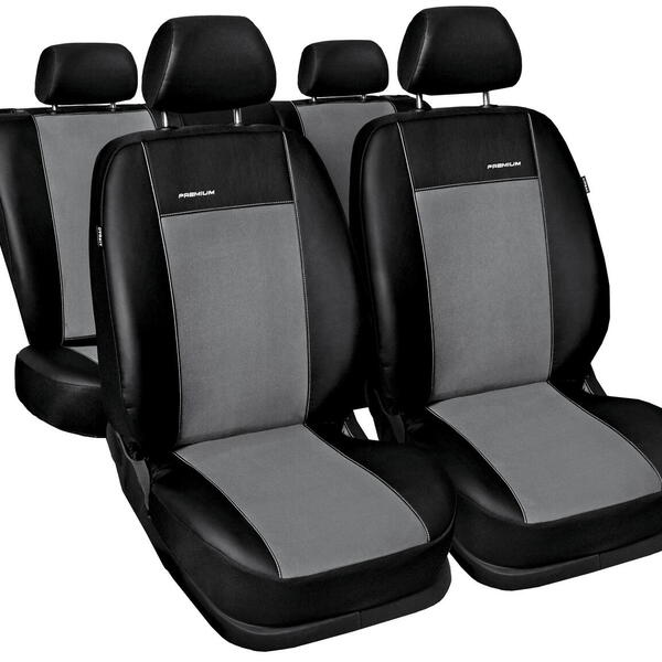 Autopotahy na Citroen C5, od r. 2008 - 2017, Eco Lux barva šedá/černá