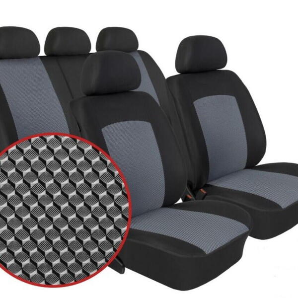 Autopotahy na Hyundai Tucson, od r. 2015 - 2021, Dynamic šedé