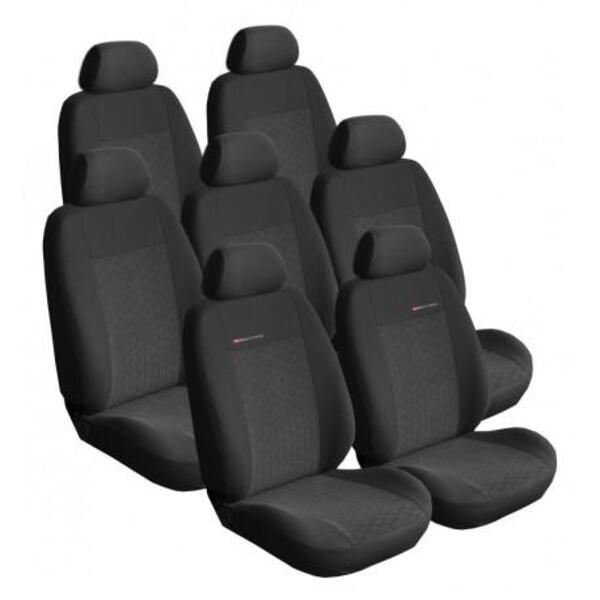 Autopotahy na Mazda 5, 7 míst, od r.2005 - 2010, Lux style barva antracit 0747