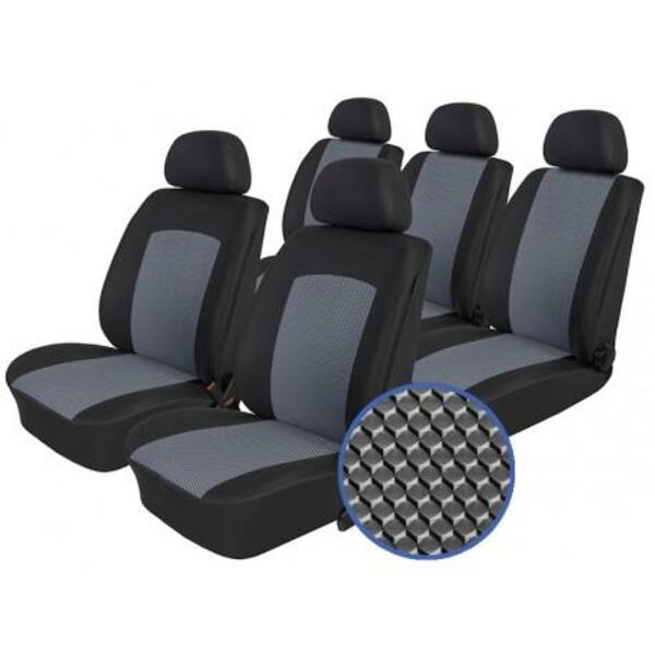 Autopotahy na Renault Scenic II., od r. 2003 - 2009, Dynamic šedé 1168