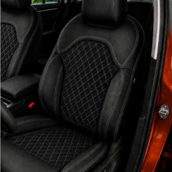 Autopotahy ŠKODA KODIAQ II, 5 MÍST, od r. 2024, AUTHENTIC CARO šedé