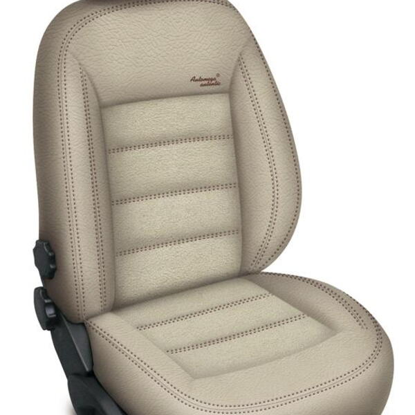 Autopotahy Škoda Superb I, 2001-2008, AUTHENTIC VELVET, béžové