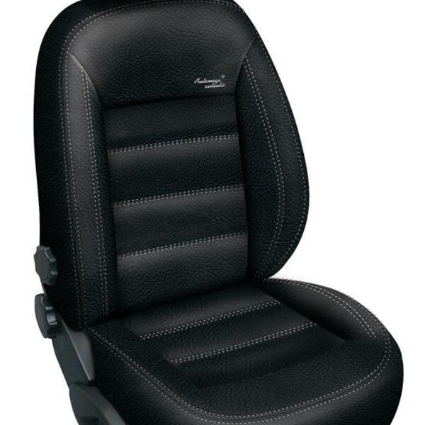 Autopotahy SUZUKI S-CROSS, AUTHENTIC LEATHER, černošedé
