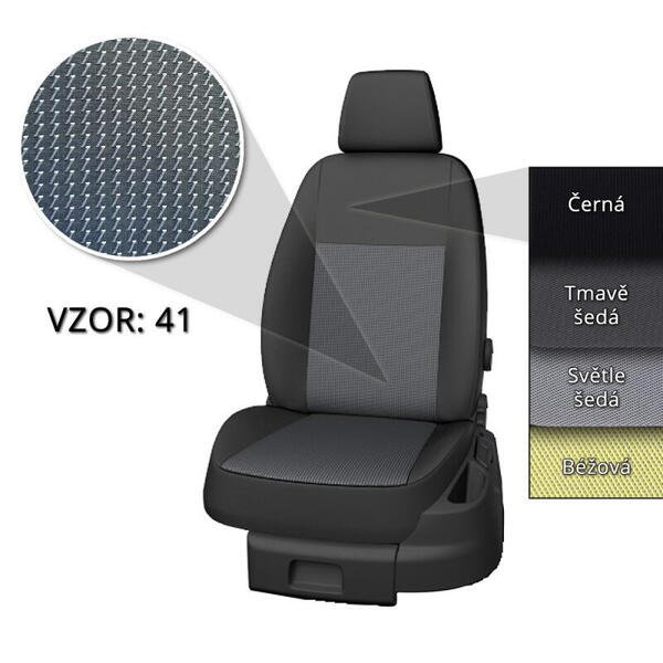 Autopotahy Taso VW Crafter 2017- (9 míst)