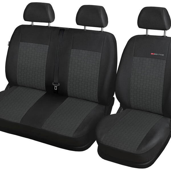 Autopotahy VOLKSWAGEN T6 TRANSPORTER, MULTIVAN, 3 místa, od r. 2015, antracit