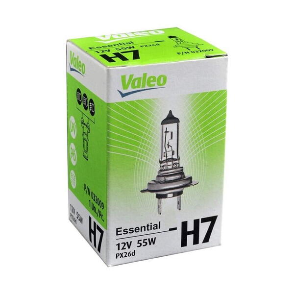 Autožárovka VALEO Essential H7 PX26d 12V 55W