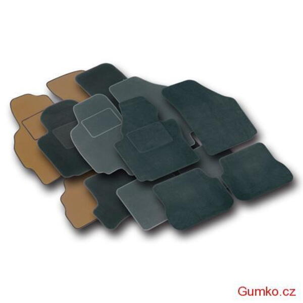 AZ Auto Design Textilní koberce Hyundai ACCENT 2006- Materiál 1: Elegant béžový