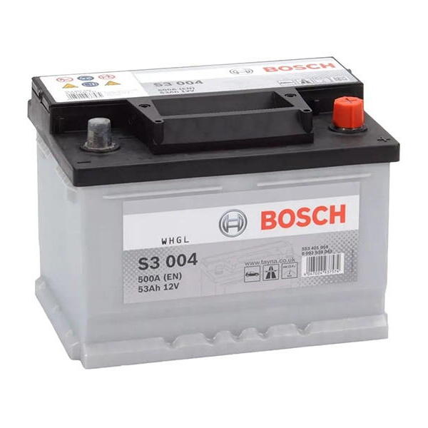 Bosch S3 12V 53Ah 500A 0 092 S30 041