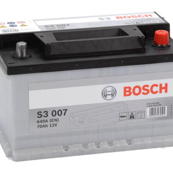 BOSCH S3 12V 70Ah 640A 0 092 S30 070