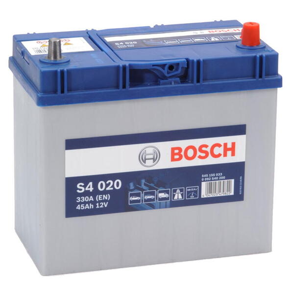 BOSCH S4 12V 45Ah 330A 0 092 S40 200