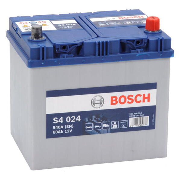 BOSCH S4 12V 60Ah 540A 0 092 S40 240