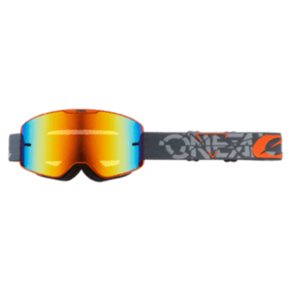 brýle O'NEAL B-20 GOGGLE STRAIN V.22 šedá/oranžová