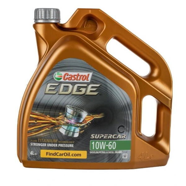 Castrol Edge Supercar 10W60 dříve TWS 10W-60 Edge motorsport 4L  (Castrol Edge Titanium FS