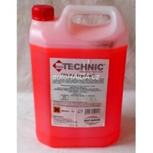 Chladící kapalina červená ( D ) 5L PROTECHNIC PRO 710005