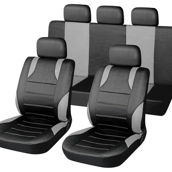 Compass Potahy sedadel sada 9ks SPORT šedé AIRBAG
