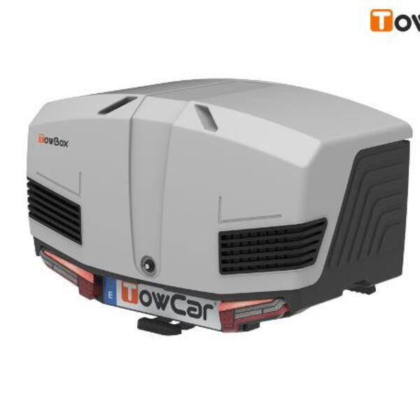 CRUZ -CRUZBER S.A., Španělsko TowCar TowBox V3 box na tažné zařízení Barva: Šedý, Proveden