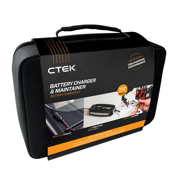 CTEK Nabíječka CT5 TIME TO GO, 12V 5A v brašně s příslušenstvím