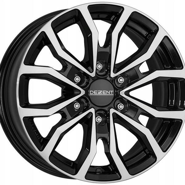 DEZENT KC dark 7,5x19 6x130 ET45 černý lak/leštěná čelní plocha