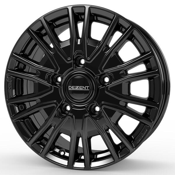 DEZENT KE black 7x17 5x160 ET55 černý lak