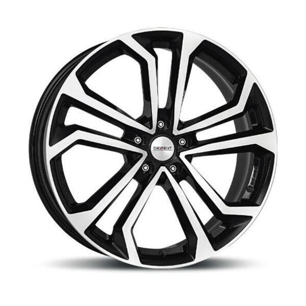 DEZENT TA dark 7,5x19 5x112 ET50 černý lak/leštěná čelní plocha