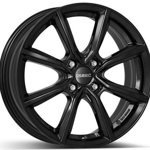 DEZENT TN black 7x17 4x108 ET38 černý lak