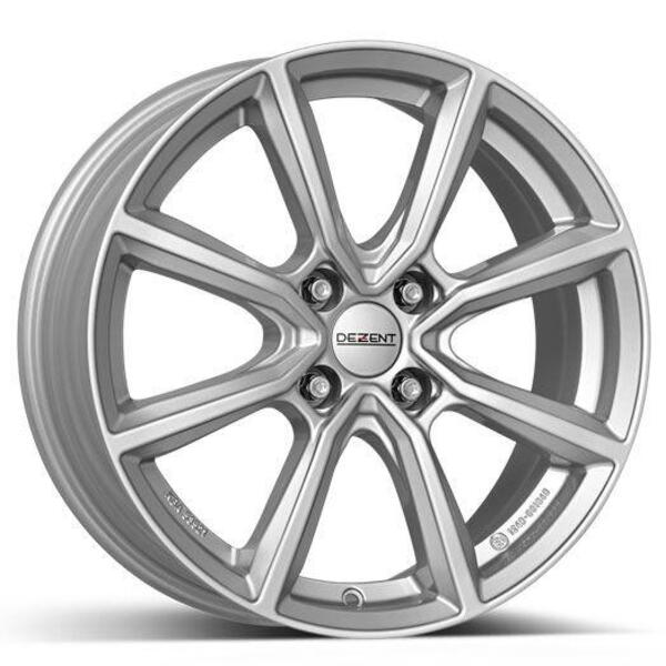 DEZENT TN silver 6,5x16 4x100 ET48 stříbrný lak
