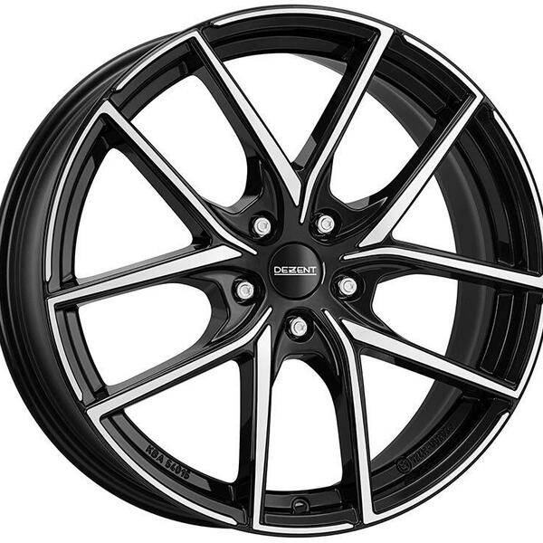 DEZENT TO dark 7,5x17 5x112 ET40 černý lak/leštěná čelní plocha