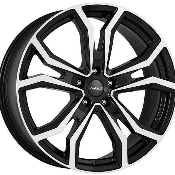 DEZENT TV dark 8x18 5x112 ET32.5 černý lak/leštěná čelní plocha