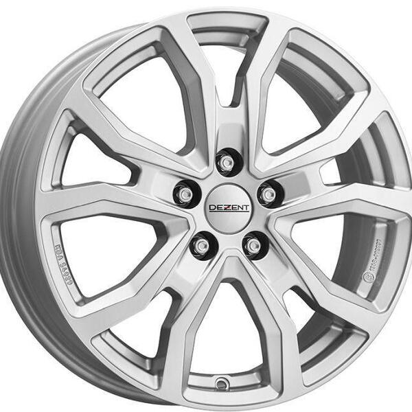 DEZENT TV silver 6,5x16 5x120 ET51 stříbrný lak