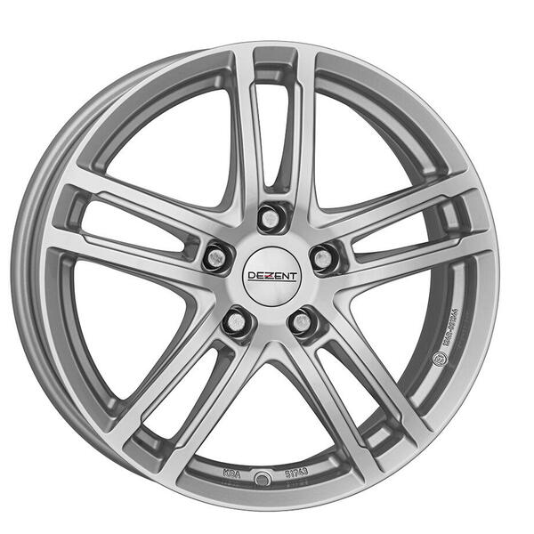 DEZENT TZ 7x17 5x112 ET44.5 stříbrný lak