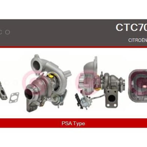 Dmychadlo, plnění CASCO CTC70002KS