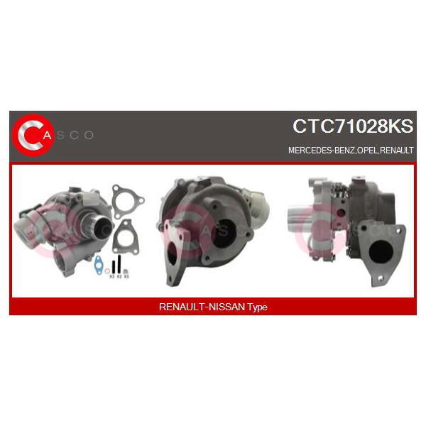 Dmychadlo, plnění CASCO CTC71028KS