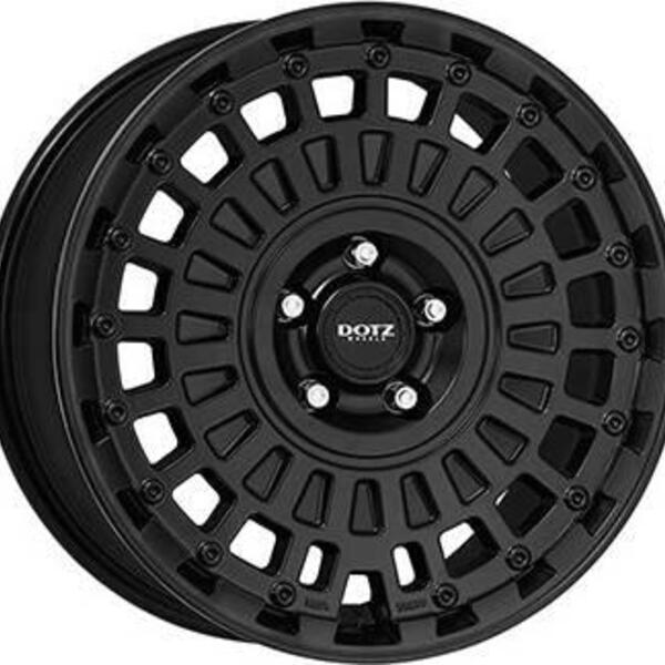 DOTZ 4X4 Talara black 8x17 6x139,7 ET46 černý matný lak