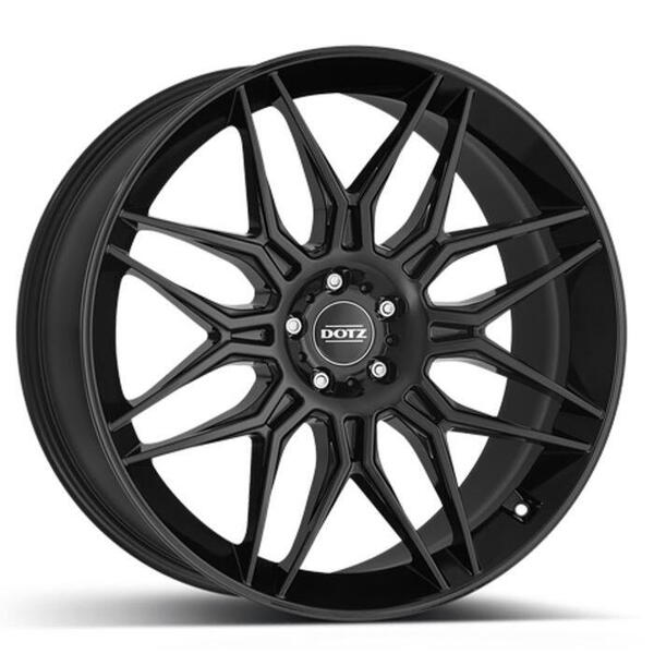 DOTZ LongBeach black 10x20 5x112 ET43 černý lak