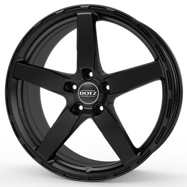 DOTZ MarinaBay black 8x19 5x108 ET45 černý matný lak