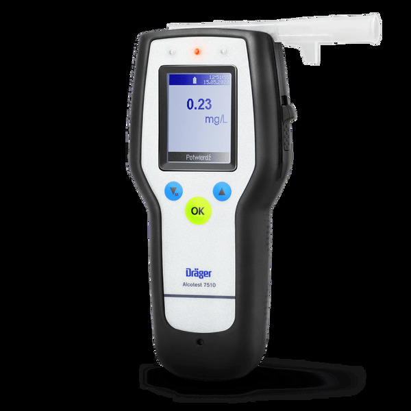 Dräger Alcotest 7510 s ověřením ČMI