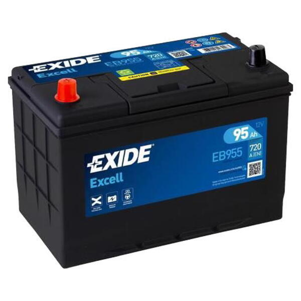 Exide Excell 12V 95Ah 800A EB955