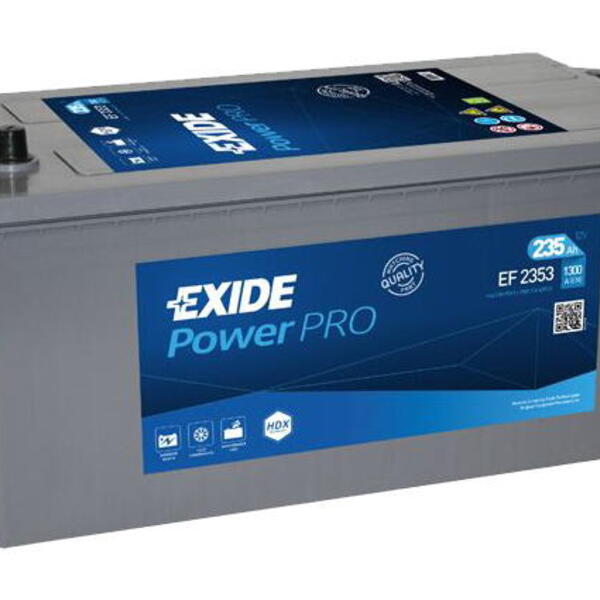 Exide Professional Power 12V 235Ah 1450A EF2353