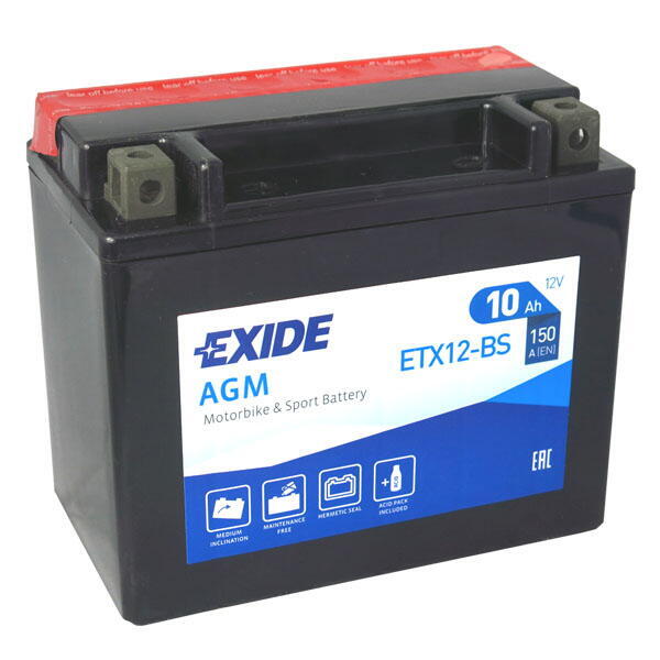 Exide YTX12-BS, ETX12-BS