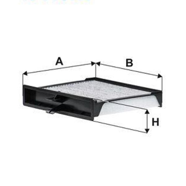 Filtr, vzduch v interiéru FILTRON K 1167A