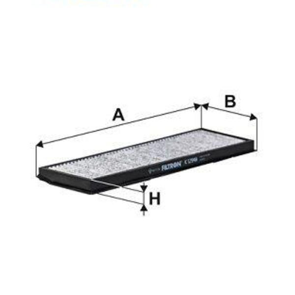 Filtr, vzduch v interiéru FILTRON K 1294A