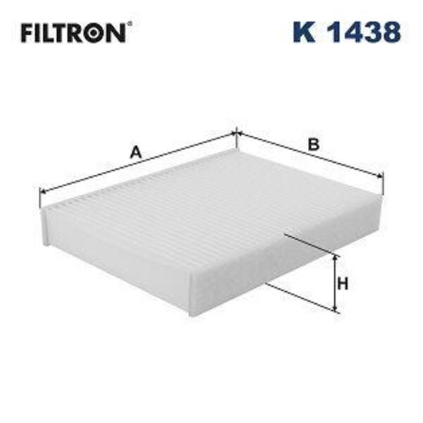 Filtr, vzduch v interiéru FILTRON K 1438