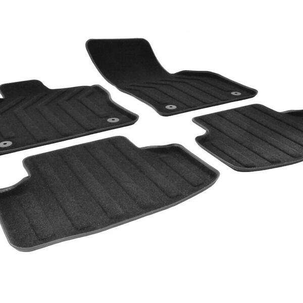 Gumárny Zubří 3D PREMIUM textilní koberce Seat TARRACO 2019-/Škoda KODIAQ 2017-/VW TIGUAN 