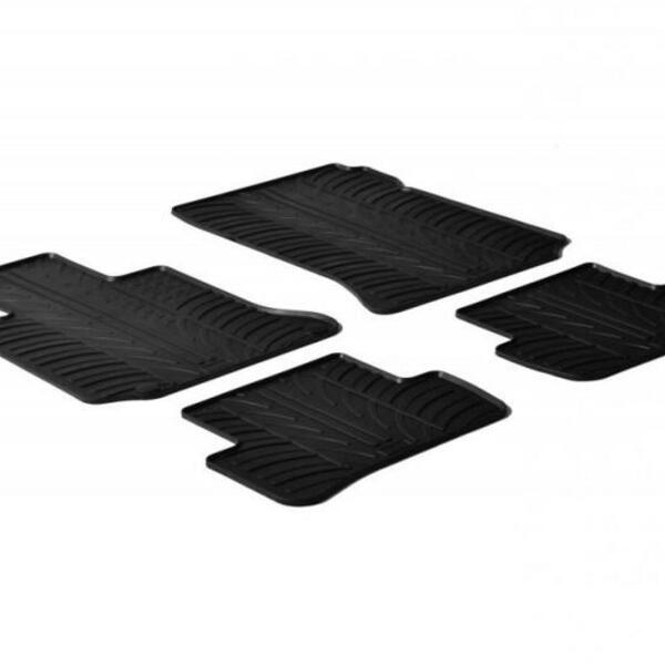 Gumové autokoberce Gledring Mercedes C-Class W204 2007-2014
