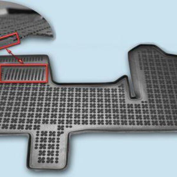Gumové autokoberce Rezaw-Plast Nissan NV400 2010-2022
