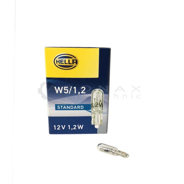 HELLA Žárovka 12V/ 1,2W W24,6d W1,2W