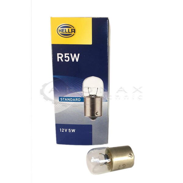 HELLA Žárovka 12V/  5W BA15s  R5W