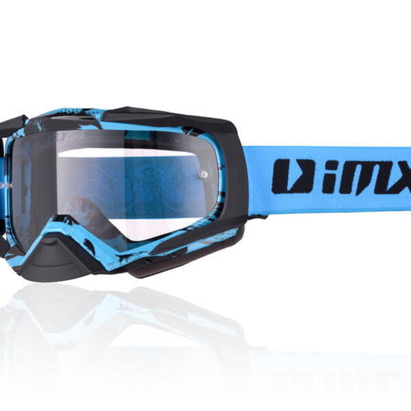 IMX DUST GRAPHIC BLUE/BLACK MATT brýle - sklo DARK SMOKE + CLEAR