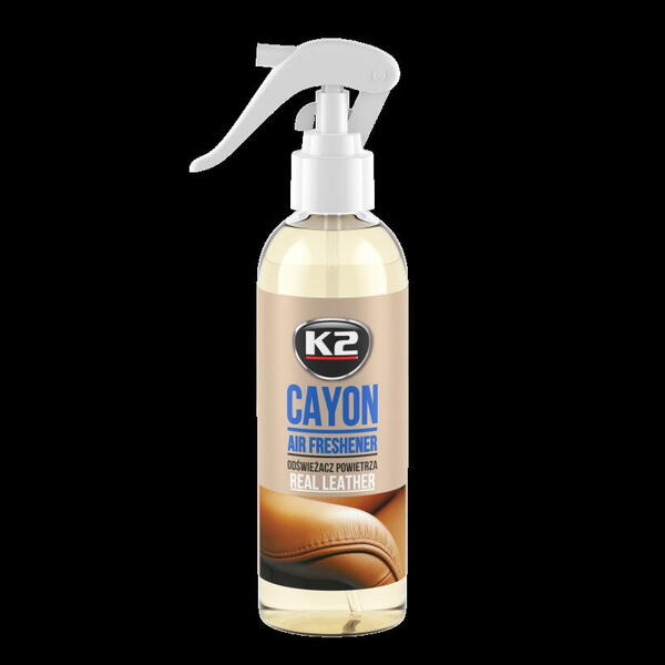 K2 CAYON 250ml - Real Leather - osvěžovač vzduchu